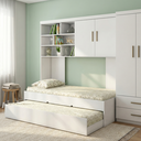 Ver imagem 5 de Cama Auxiliar Solteiro Juvenil para Modulado Chiara