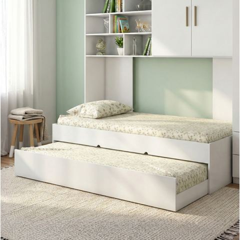 Cama Auxiliar Solteiro Juvenil para Modulado Chiara