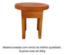 Ver imagem 3 de Jogo Infantil de Madeira Redondo:marrom