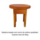 Ver imagem 3 de Jogo Infantil de Madeira Redondo:marrom