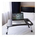 Ver imagem 3 de Suporte para Notebook Café da Manhã Tipo Bandeja Dobrável - Preto
