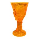 Ver imagem 2 de Taça Halloween Transparente Caveira Laranja