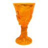 Taça Halloween Transparente Caveira Laranja - 2