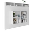 Ver imagem 4 de Cama Articulada Casal Nichos e Prateleiras Branco