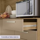 Ver imagem 6 de Cozinha Compacta 6p 2g 180 Cm Ferrara Freijo Vanilla Ktp