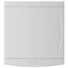 Tampa + Moldura Tigre P/ Quadro De Distribuição 18/24 Branco - 1