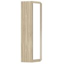 Ver imagem 1 de Guarda Roupa Modulado Canto Oblíquo com Espelho 195 Master Avelã Rústico - Eucamóveis