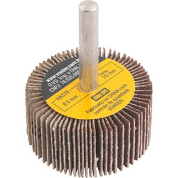 Roda de Lixa 40mmX20mm c/ Haste G120 - Vonder - 1