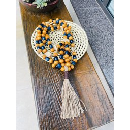 Colar Decorativo de Mesa Grande Azul - Safira - 7