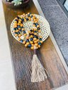 Ver imagem 7 de Colar Decorativo de Mesa Grande Azul - Safira