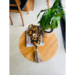 Colar Decorativo de Mesa Grande Azul - Safira - 4
