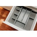 Ver imagem 1 de DIVISOR DE GAVETAS CONNECT 3 CINZA ESCURO SAS PLASTIC