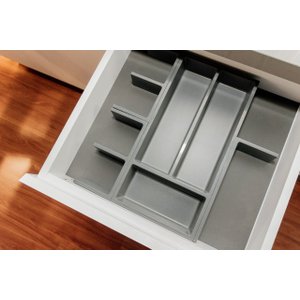 DIVISOR DE GAVETAS CONNECT 3 CINZA ESCURO SAS PLASTIC