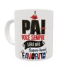Caneca de Porcelana Pai Você Sempre Será Meu Herói Favorito 320 Ml 9x8 Cm - 1