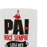 Caneca de Porcelana Pai Você Sempre Será Meu Herói Favorito 320 Ml 9x8 Cm - 4