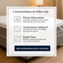 Ver imagem 2 de Pillow Top Casal Manta Premium Ultra Macio de Fibra Siliconada Antialérgico 138x188x6cm - Bf Colchõe