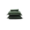 Ver imagem 2 de Kit Colcha Piquet Liso Dohler Solteiro Verde Militar