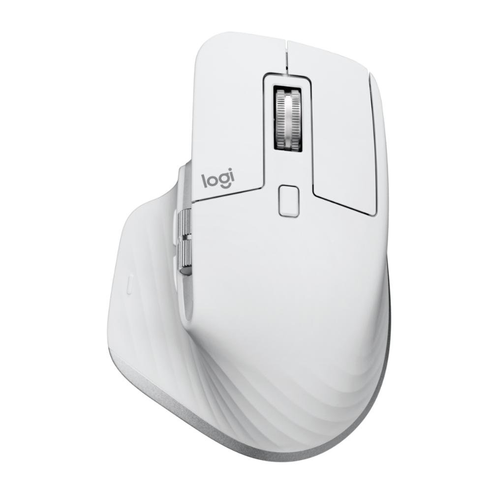 Mouse sem Fio Logitech MX Master 3s - Bluetooth ou Unifying - Logitech Flow - Branco - 910-006562