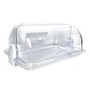 Ver imagem 4 de Porta Pão Acrílico Cristal Tampa Dupla Basculante Articulada