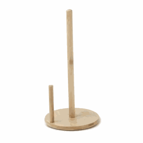 Suporte Papel Toalha Ecokitchen Bambu 34 Cm Mimo Bm19136