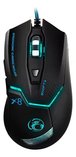 Mouse Gamer X8 Gaming B-max Usb 3600dpi 8 Botões Preto - 2