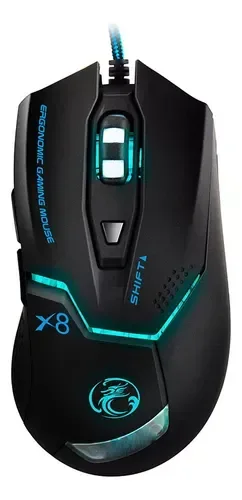 Ver imagem 2 de Mouse Gamer X8 Gaming B-max Usb 3600dpi 8 Botões Preto