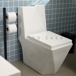 Vaso Sanitário Monobloco Opala Pingoo.casa - Branco - 5