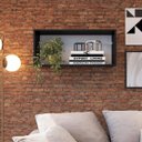 Ver imagem 1 de Nicho Parede Horizontal Organizador Multiuso Funcionale Art in Móveis