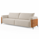 Ver imagem 2 de Sofá Living Fixo Urban 2m Molas Bonnel Espuma D28 - Bege