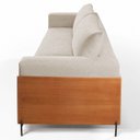 Ver mais imagens de Sofá Living Fixo Urban 2m Molas Bonnel Espuma D28 - Bege