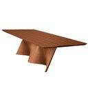 Ver imagem 1 de Mesa de Jantar Retangular Dunnas Nozes 220x110