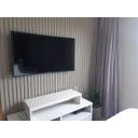 Ver imagem 6 de Painel Ripado/forro Lambri Cinza 2750 X 455 X 9mm - Caixa com 2 Painéis = 2,5m2
