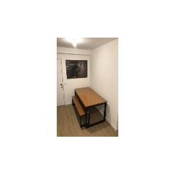 Mesa Jantar Estilo/Modelo Industrial com 1 banco (2,00x90) - 4