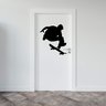 Adesivo de Parede Skatista Manobra Skate Quarto Adolescente Kanto Store Preto - 3