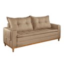 Ver imagem 2 de Sofá Living 2 Lugares 210cm com Base de Madeira Sidney