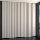 Ver imagem 4 de Painel para Tv 100% Mdf Ripado Decoração Off White - Panorama Móveis