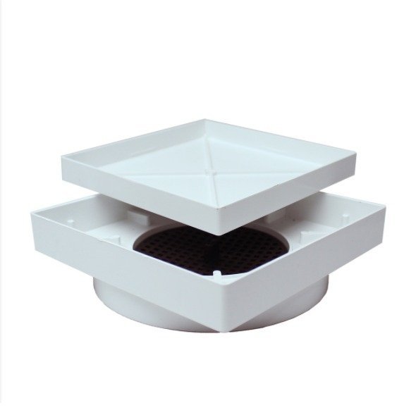 Ralo Oculto 10x10cm Piso/porcelanato Inteligente Branco - 4