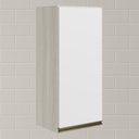 Ver imagem 2 de Armario Aereo 1 Porta Mdf 30 Cm Kali 12201 Bianco Toq Branco Uv Nicioli