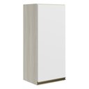 Ver imagem 1 de Armario Aereo 1 Porta Mdf 30 Cm Kali 12201 Bianco Toq Branco Uv Nicioli