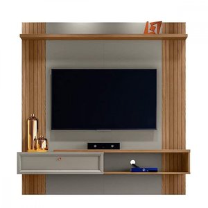 Painel Home Pitanga - 152cm 1 Porta Tv até 60 Ripado - Moval