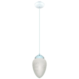 Lustre Pendente Vintage Branco Globo Pêra Branco Brilho - 1