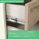 Ver imagem 5 de Guarda-roupa Casal Modulado Seletto 8 Portas 6 Gavetas Me24 Areia/jequitibá - Henn