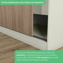 Ver imagem 6 de Guarda-roupa Casal Modulado Seletto 8 Portas 6 Gavetas Me24 Areia/jequitibá - Henn