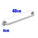 Ver imagem 2 de Barra Alça Apoio 40Cm Kit 90 Uni Aço Inox PCD Acessibilidade Banheiro Box Banho Anti Queda Acidente 