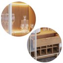 Ver imagem 4 de Cristaleira Guanabara com 2 Portas de Vidro - Off White/Frei