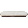 LIBBEY URBAN TÁBUA PARA SERVIR 2x38x13cm MARMORE BRANCO - 1