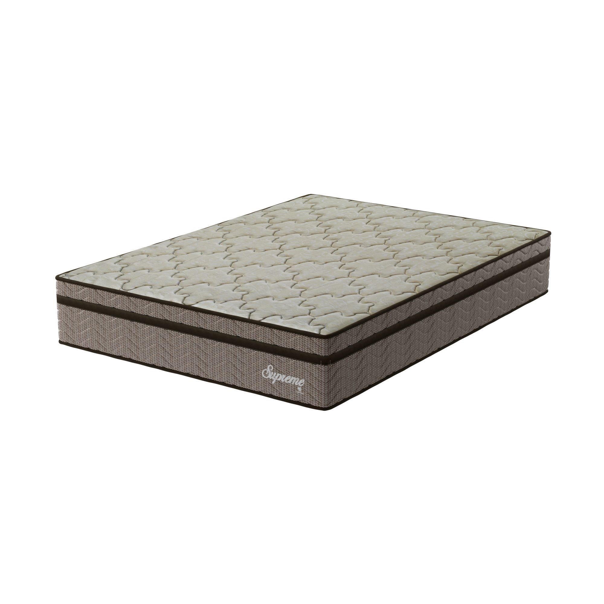 Colchão Casal Mola Ensacada 138CMX30CMX188CM Linha Supreme Montreal Dourado Jacquard Amarelo Menor preço em Colchão Casal Mola Ensacada 138CMX30CMX188CM Linha Supreme Montreal Dourado Jacquard Amarelo