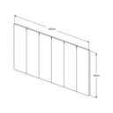 Ver imagem 6 de Conjunto Quarto Mesas de Cabeceira Pix 1,40 Onix/freijo