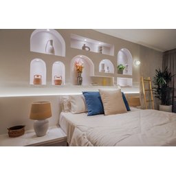 Abajur Rústico em Cerâmica Esmaltada Decoração Quarto Sala - 6