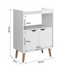 Aparador Cantinho do Café Buffet:off-white C/ Canelado - 3